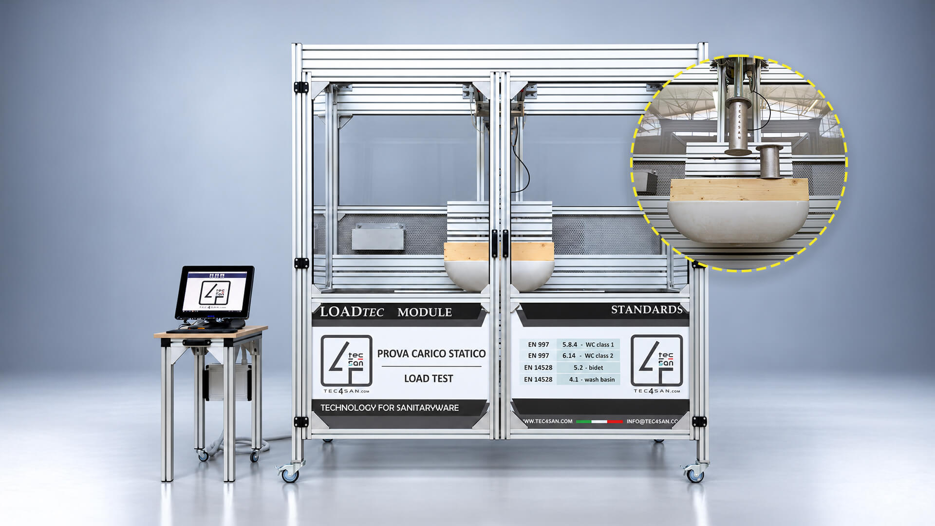 LOADtec test machine